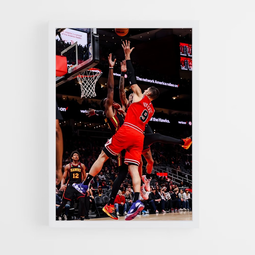 Poster L'Ascension de Nikola – affiche Basketball (vue 3)
